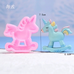 Khuôn Silicon - Động Vật - Ngựa Pony 1 Mảnh Phải