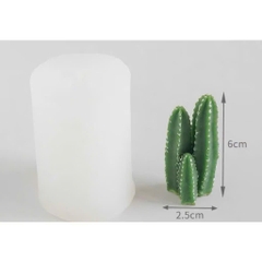 Khuôn Silicon - Sen Đá KHÍA Quanh Đứng 3c 6cm