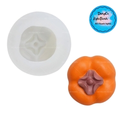 Khuôn Silicon - Trái Cây - Hồng 7.2cm