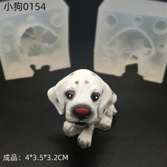 Khuôn Silicon - Động Vật - Chó Ngồi - 4cm