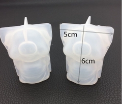 Khuôn Silicon - Động Vật - Heo Đứng 5cm - H6cm