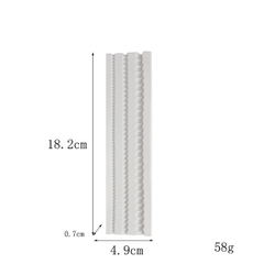 Khuôn Silicon - Viền Chuỗi Dây - Sợi thừng 3c - 12cm