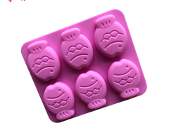 Khuôn Silicon - Biển - Cá 6cm - 6c