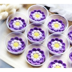 [10 cup] Khuôn Silicon - Cup Set 5cm - M53 - Hoa Sen Nhuỵ