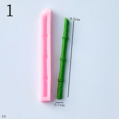 Khuôn Silicon - Gốc Thân Cây Tre Trúc 9.5cm