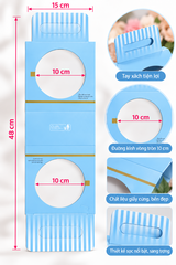 Quai Xách Giấy Hộp Cầu 390ml - Màu Xanh