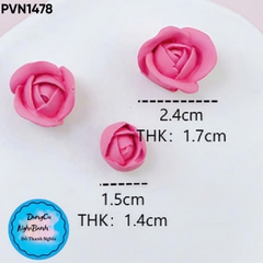 Khuôn Silicon - Hồng Nở Búp A1-1437