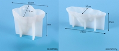 Khuôn Silicon - Ngọn Núi - Set 3c 5-10-17cm