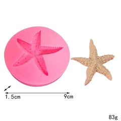 Khuôn Silicon - Biển - Sao - 7.4cm
