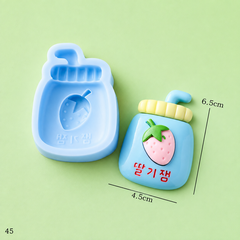 Khuôn Silicon - Bình Bú - Bình Dâu Tây