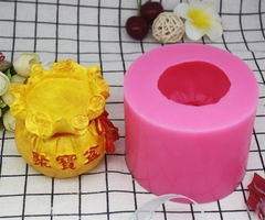 Khuôn Silicon - Hủ Vàng - 7.6cm