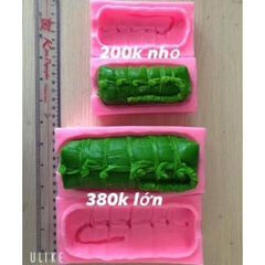 Khuôn Silicon - Bánh Tét Lớn 2 Mảnh 14cm H6