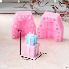 Khuôn Silicon - Hộp Quà - 2 Mảnh Tầng