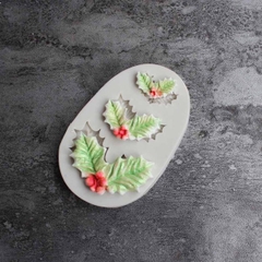 Khuôn Silicon - Lá Trạng Nguyên - 2.3-4.7cm - 3c - 2 Lá