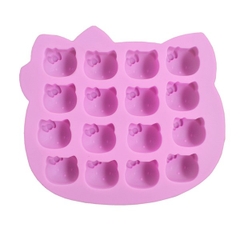 Khuôn Silicon - Mèo Kitty - Mặt 16c