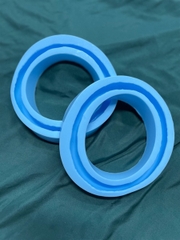 Khuôn Silicon - Viền Hủ Vàng - TG