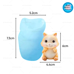 Khuôn Silicon - Động Vật - Mèo 41
