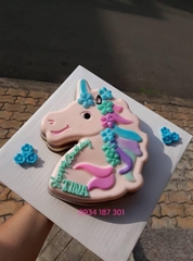 Khuôn Silicon - Động Vật - Ngựa - Khuôn Unicorn Pony Lớn
