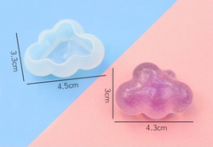 Khuôn Silicon - Bầu Trời - Đám Mây - Set 3 Đám 4-6-8cm