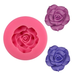 Khuôn Silicon - Hoa Hồng Nở - 3.8cm - Cánh Nhọn