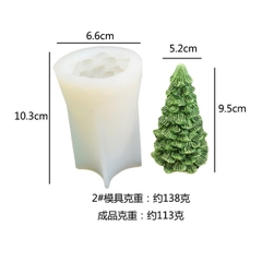 Khuôn Silicon - Noel - Cây Thông - Cây #2 9.5CM