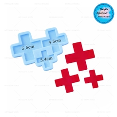 Khuôn Silicon - Bác Sĩ -  Chữ Thập Đỏ 3c