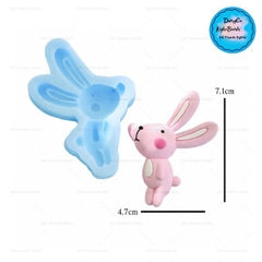 Khuôn Silicon - Động Vật - Con Thỏ 7.1cm