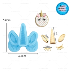 Khuôn Silicon - Động Vật - Pony Mắt Sừng