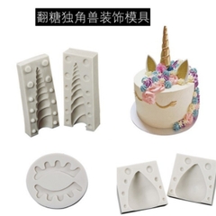 Khuôn Silicon - Pony Set 3 Mẫu Khuôn 2 Mảnh