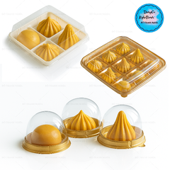 Khuôn Silicon - Đuôi Hoa Thị -Sò Xoắn 4.9cm Bánh Kẹo F84