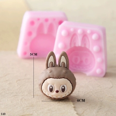 Khuôn Silicon - Labubu Mặt 2 Mảnh
