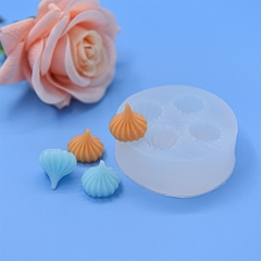Khuôn Silicon - Hoa Thị - Sò Xoắn 4c - 2cm