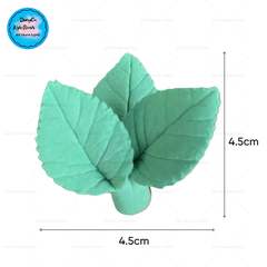 Khuôn Silicon - Lá Hồng 3c