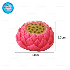 Khuôn Silicon - Hoa Sen - 5.5 Bách Hợp Cúp Nhiều Nhụy