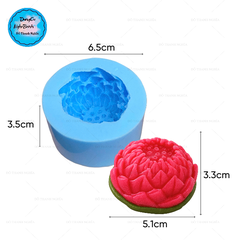 Khuôn Silicon - Hoa Sen - 5.1 Bách Hợp Cúp Ít Nhụy