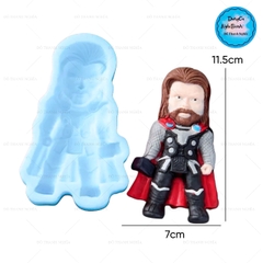 Khuôn Silicon - Siêu Nhân Siêu Anh Hùng -11.5cm