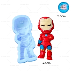 Khuôn Silicon - Siêu Nhân Siêu Anh Hùng - 11.5cm