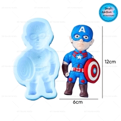 Khuôn Silicon - Siêu Nhân Siêu Anh Hùng - 12cm