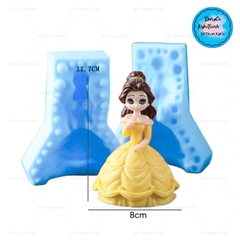 Khuôn Silicon - Em Bé - Công Chúa #13 2 Mảnh 11.7cm