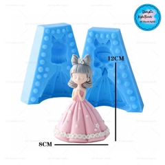 Khuôn Silicon - Em Bé - Công Chúa #26 2 Mảnh 12cm