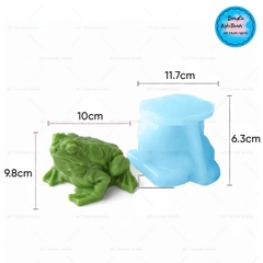 Khuôn Silicon - Động Vật - Ếch Ngồi 10cm