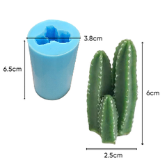 Khuôn Silicon - Sen Đá KHÍA Quanh Đứng 3c 6cm