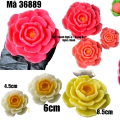 Combo 3 Khuôn Silicon Hồng Trà 8-6-4.5Cm