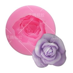 Khuôn Silicon - Hoa Hồng Nở Nghiêng 2 Lựa Chọn - 2.5cm