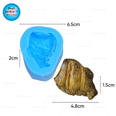 Khuôn Silicon - Món Ăn - Sinh Vật Biển Con Cá Chiên 4.8cm