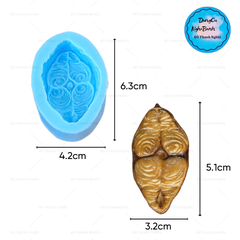 Khuôn Silicon - Món Ăn - Cá Khô - Miếng Cá Thu