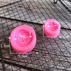Khuôn Silicon - Hoa Thị - Sò Xoắn Set 2 - 2.5 và 3.5cm