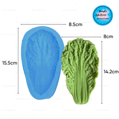 Khuôn Silicon - Rau Củ - Lá Cải Thảo 14cm