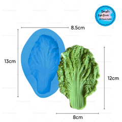 Khuôn Silicon - Rau Củ - Lá Cải Thảo 12cm