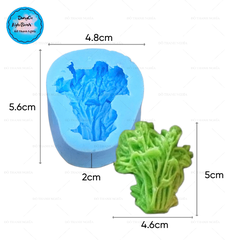 Khuôn Silicon - Rau Củ - Bắp Cải Chùm 5cm